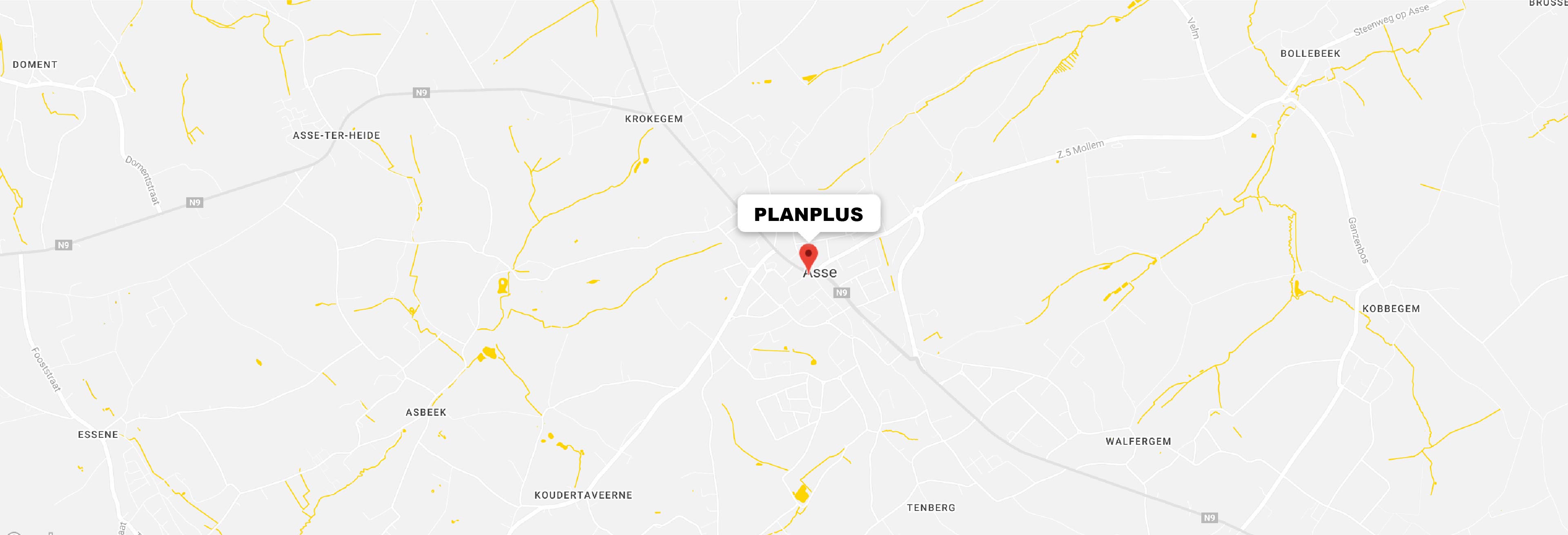 PLANPLUS op de kaart